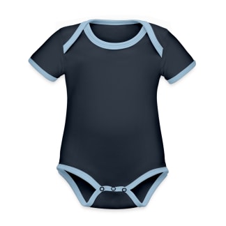 Organic Baby Contrasting Bodysuit