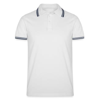 Mannen tipped poloshirt