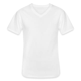 Klassiek mannen T-shirt met V-hals