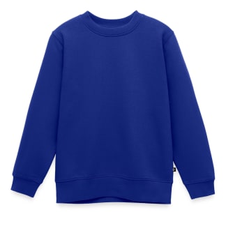 Premium Bio Kinder/tieners sweater met ronde hals REGULAR FIT