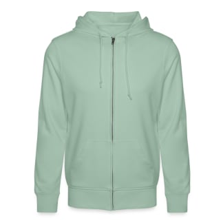 Unisex Organic Zipped Hooded Jacket