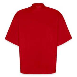 T-shirt bio épais oversize Boxy fabriqué en UE