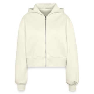 Women’s Oversized Cropped Hooded Jacket