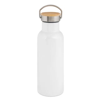 Thermosflasche mit Bambusdeckel