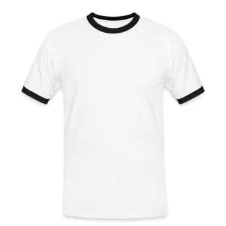 Kontrast-T-skjorte for menn