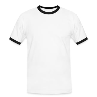 Mannen contrastshirt