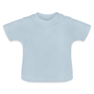 Vauvan luomu-t-paita, jossa pyöreä pääntie