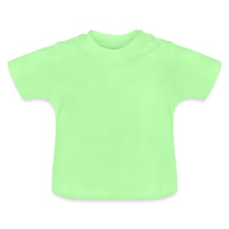 Ekologisk T-shirt med rund hals baby