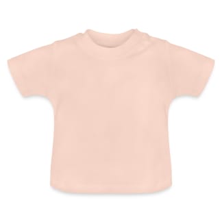 Ekologisk T-shirt med rund hals baby