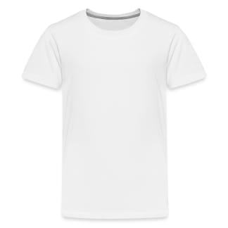 Premium T-skjorte for tenåringer
