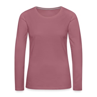 Vrouwen Premium shirt met lange mouwen