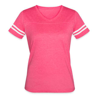Women's V-Neck Football Tee