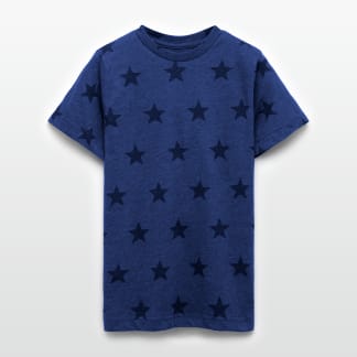 Kid's 5 Star Print T-Shirt
