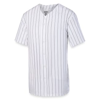 Augusta Unisex Pin Stripe Baseball Jersey