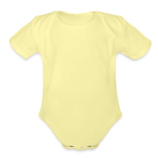 Organic Short Sleeve Baby Bodysuit