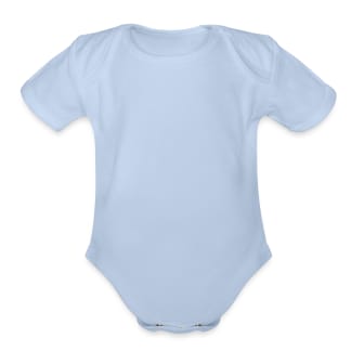 Organic Short Sleeve Baby Bodysuit