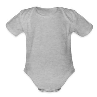 Organic Short Sleeve Baby Bodysuit