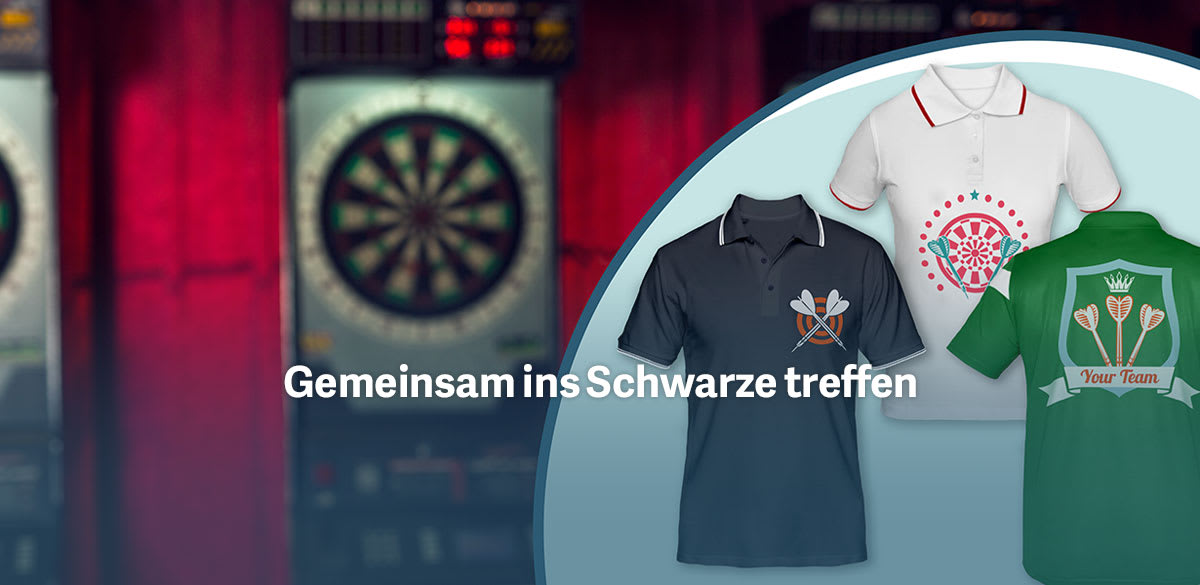 Dart Shirts und Dart Trikot selbst gestalten TeamShirts