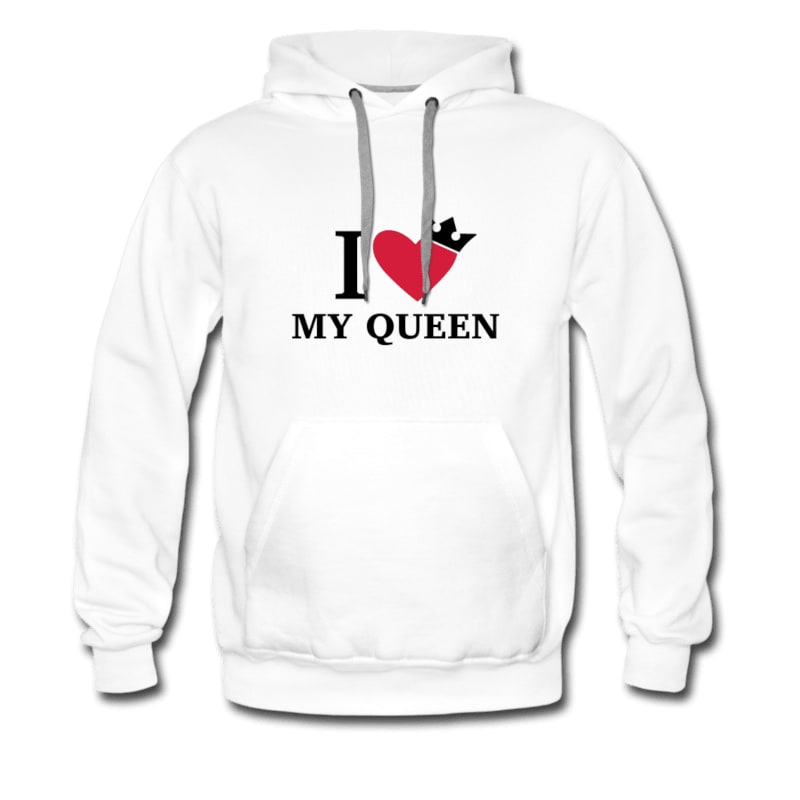 Partner Pullover King Queen Pullover Selbst Gestalten Teamshirts