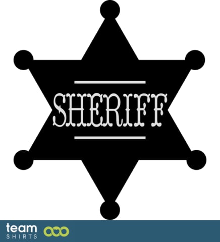 Sheriff badge