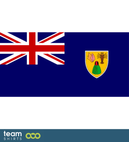 Flag Turks and Caicos Islands