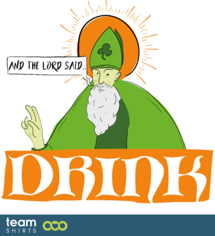 Fefr st Patrick Drink Orange