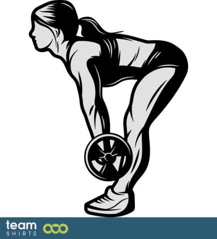 Bodybuilder avec barbell