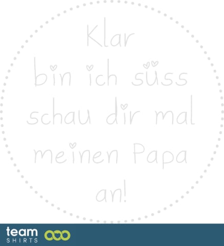 Bien sûr, mon père mignon GER