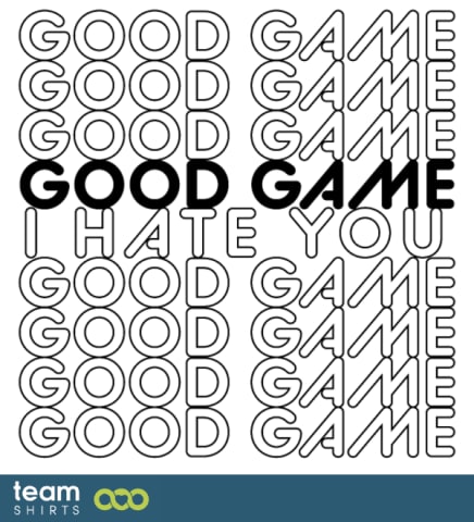 ansc GoodGameBlack Funny Women Menn