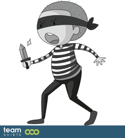 bandit comic vectorstock 6008237