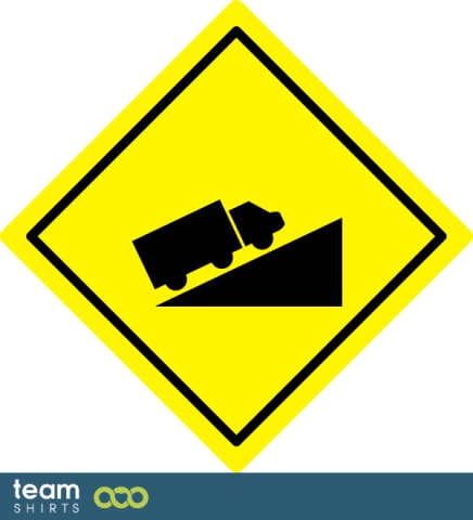 Traffic sign Dangerous Hill télécharger