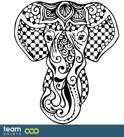 Elefant Henna