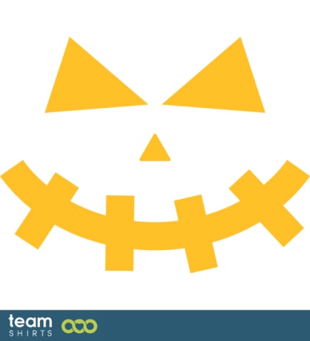 Visage de citrouille d'Halloween