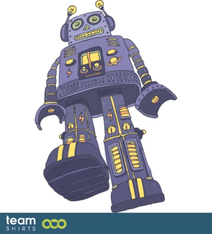 43 robot 49 png vectorstock 4842445