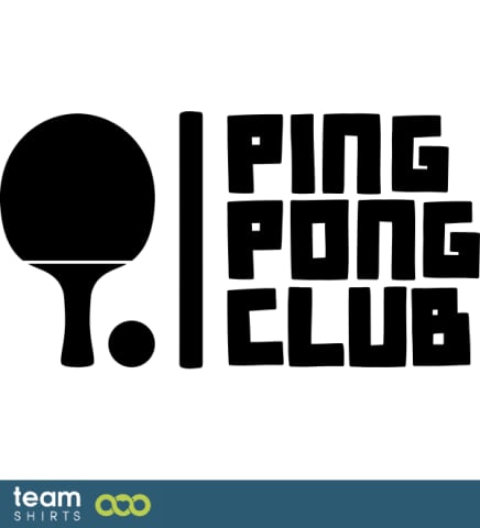 Ping pong emblem