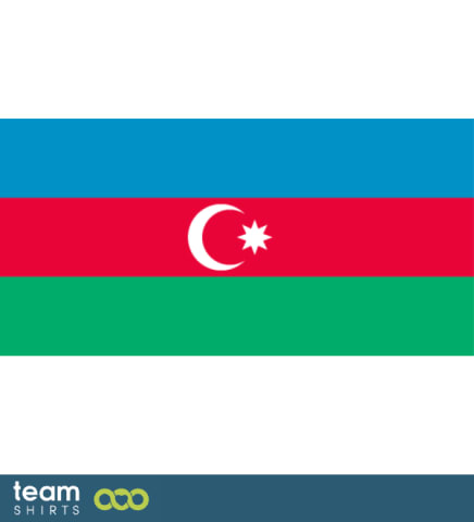 Flag Aserbajdsjan