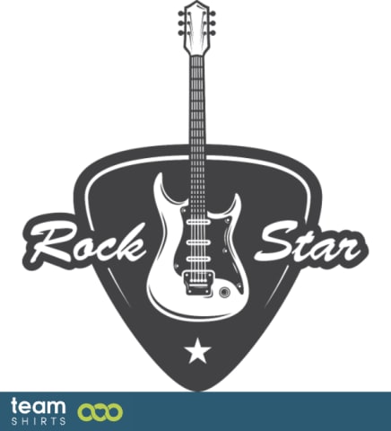 ROCKSTAR GUITAR & PICK