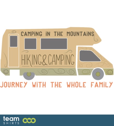 Wandern und campen
