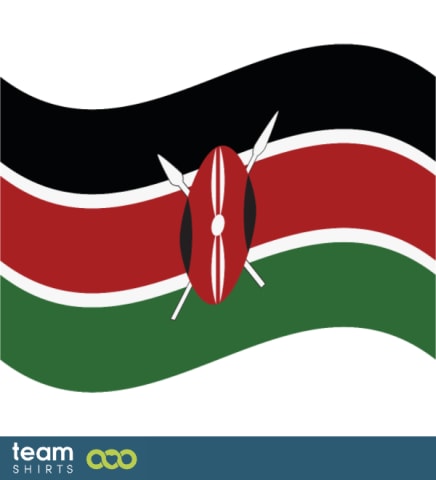 vlag Kenia