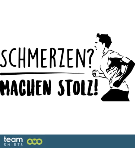 Schmerzen machen stolz