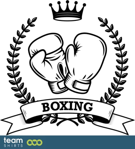 BOXING WREATH LOGO