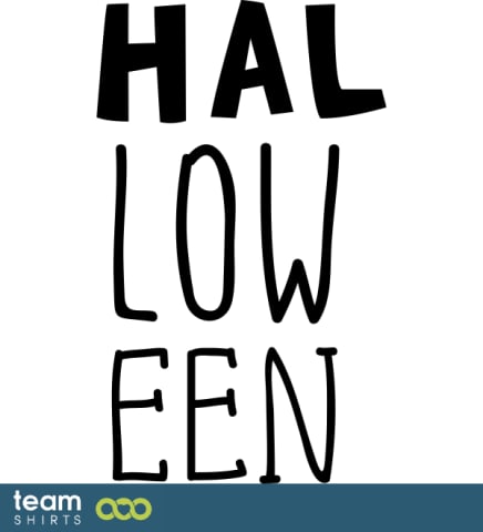 Halloween woord kunst