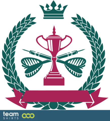 SIEGERKRANZ DART MIT BANDEROLE