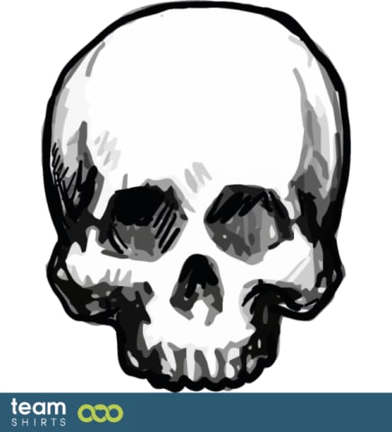 Menschlicher Schädel