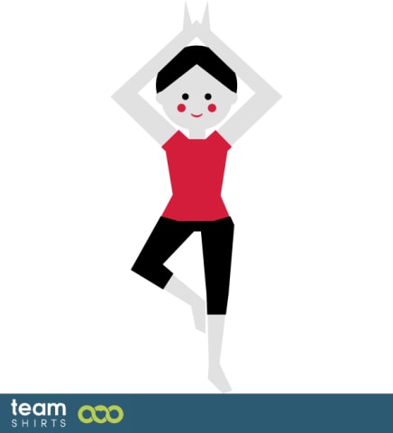 Food vectorstock 5927856 Yoga figure 013