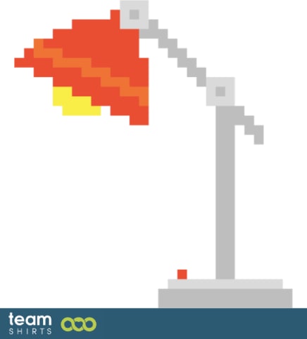 Pixel desk lampe