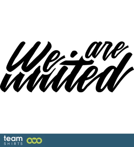 We are united Handwriting