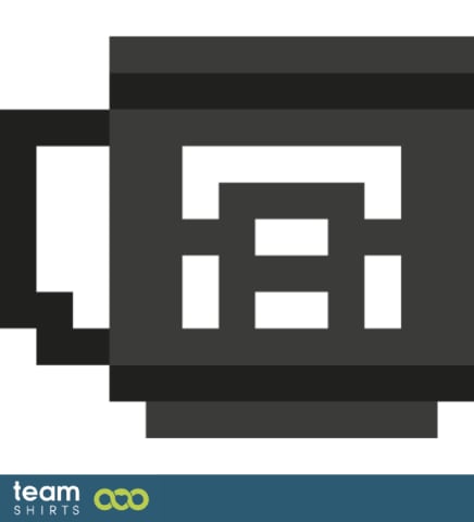 Pixel cup vectorstock 6453109
