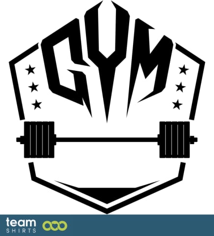 GYM WITH WEIGHTS LOGO