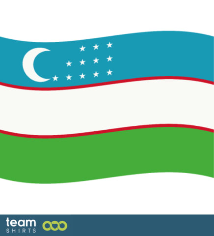 Flag Usbekistan